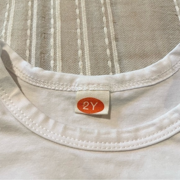 Amazon Cocomelon 2nd Birthday Girl Rainbow Multicolor Short Sleeve Onesie 2T - Picture 4 of 8